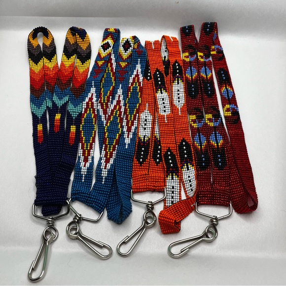 Accessories - Aztec Beaded Keychain Straps
